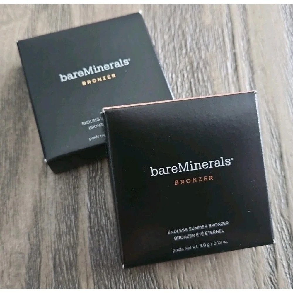 Set 2 bareMinerals Endless Summer Bronzer WARMTH - Travel Size 3.8g / 0.13oz